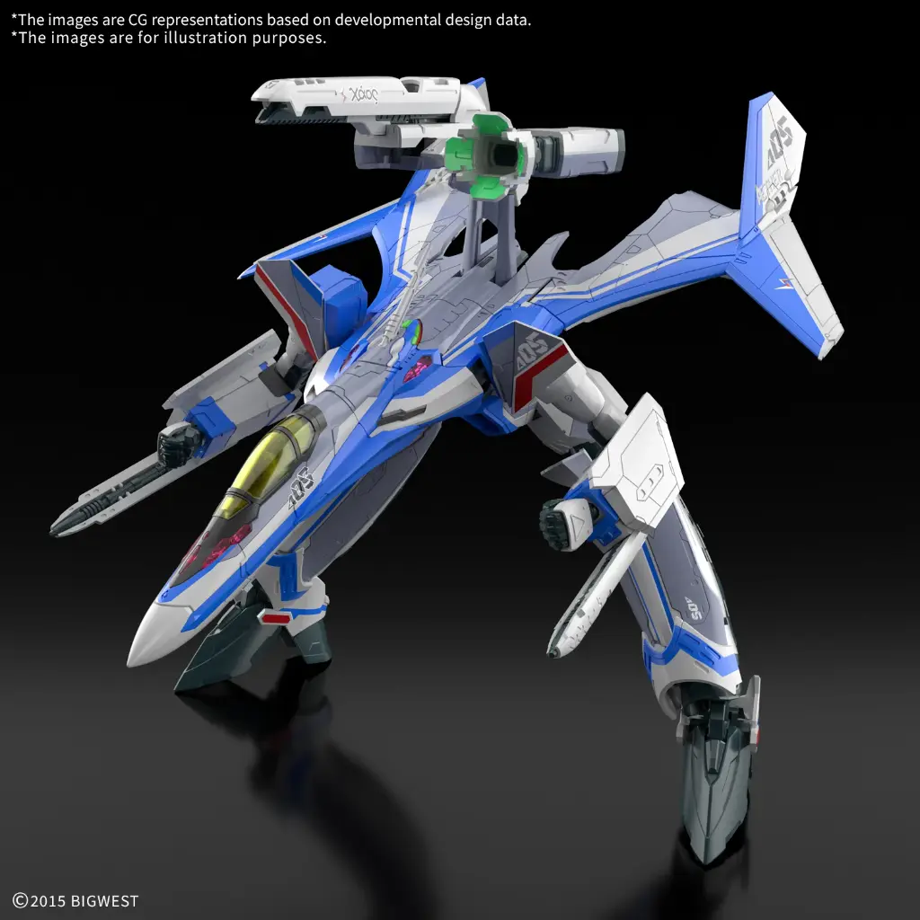 MACROSS - HG 1/100 VF-31J Siegfried (Hayate Use) Deluxe - Model Kit