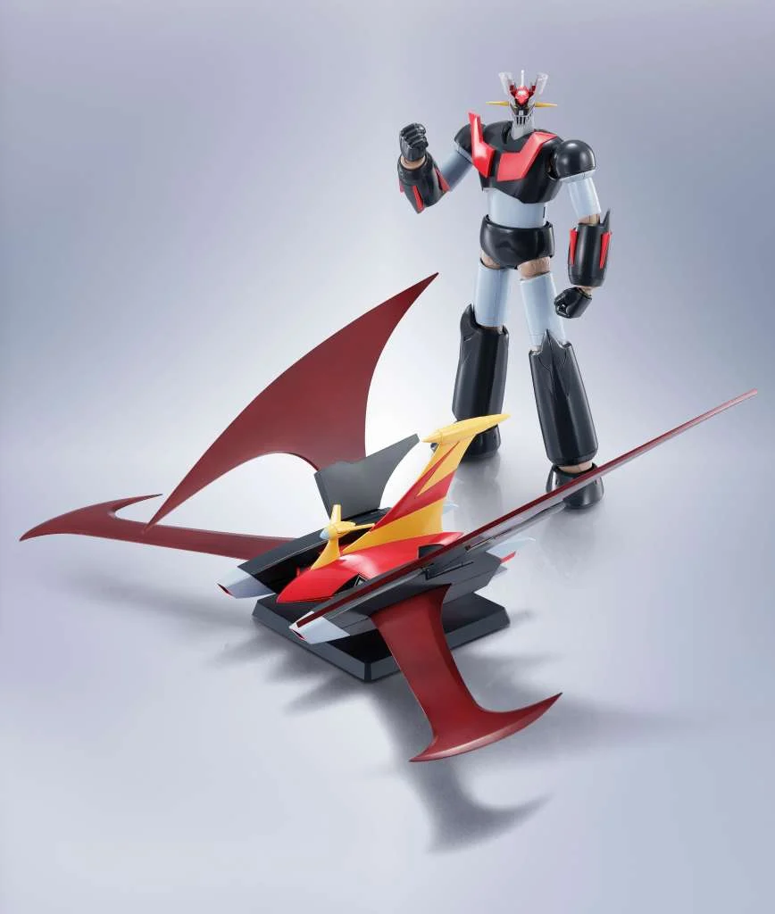 GOLDORAK U - Mazinger X & Jet Scrander - Figurine Robot Spirits 15cm