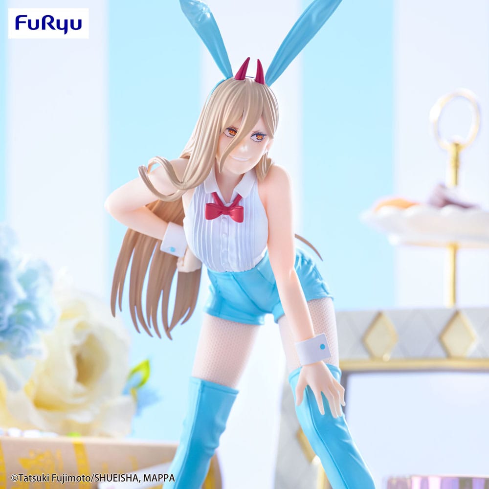 CHAINSAW MAN - BiCute Bunnies Power Light Blue - Statuette 25cm 
