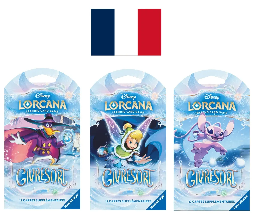 DISNEY - Lorcana - Trading Cards Booster Sleeved Chapitre 11 - FR 
