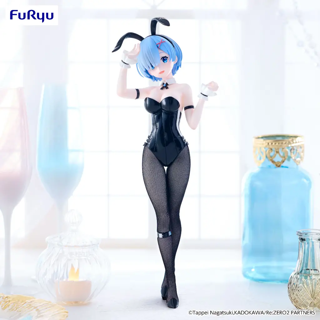 RE ZERO - Rem - Statuette Bicute Bunnies 29cm
