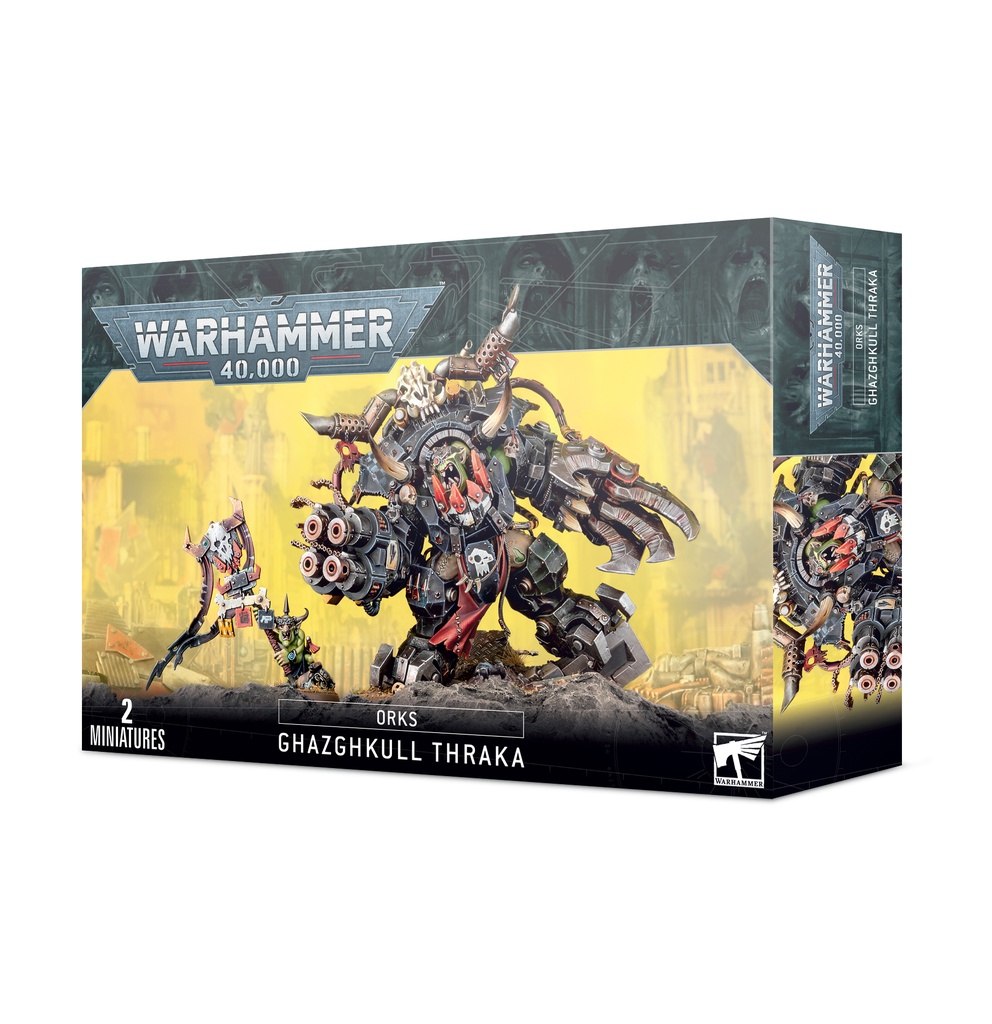 40K - Xenos - ORKS: GHAZGHKULL THRAKA 