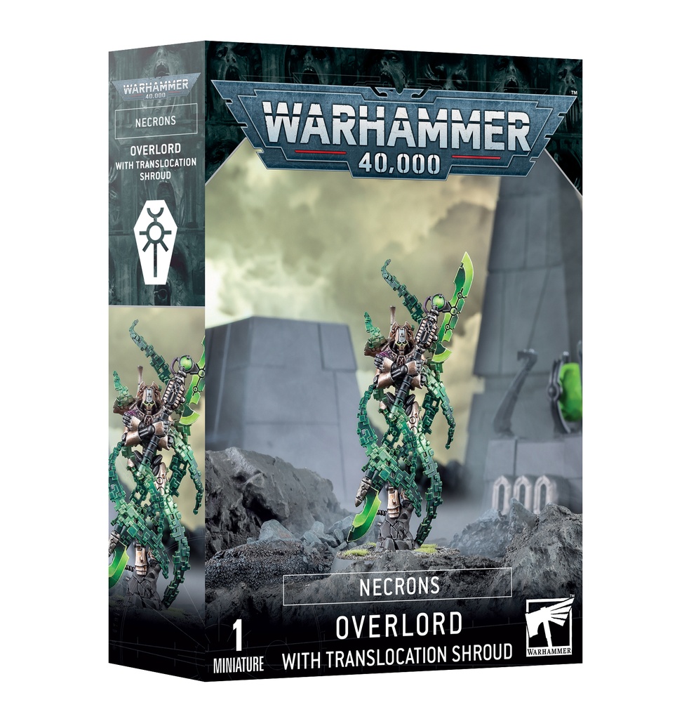 40K - Xenos - NECRONS: TÉTRAQUE NÉCRON AVEC DISRUPTEUR DE PHASE 