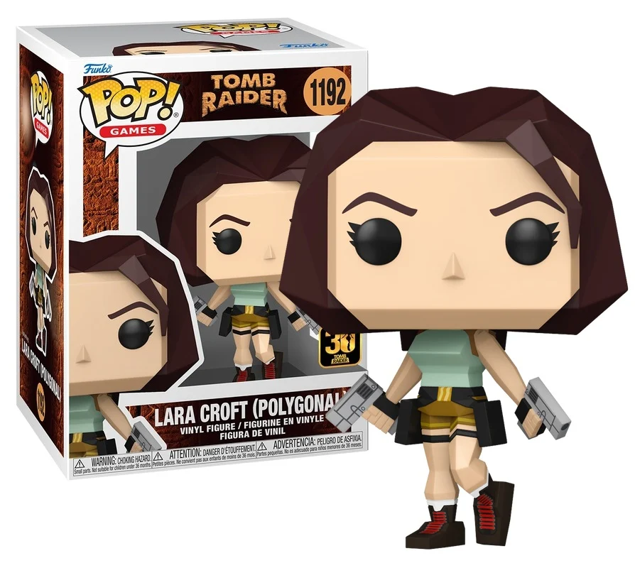 Funko POP 1192 Lara Croft (Polygon)