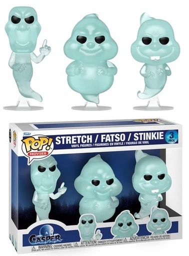 [POP3PackCasper] Funko POP 3 Pack Stretch, Fatso & Stinkie