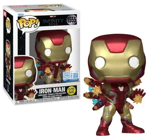 [POP1555] Funko POP 1555 Iron Man GITD