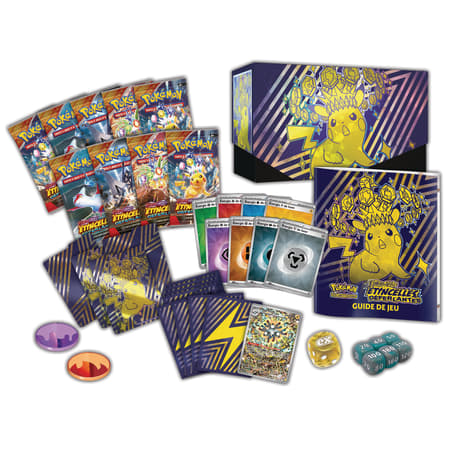 Pokémon JCC - Écarlate et Violet - Coffret Dresseur d'Élite EV08 Étincelles Déferlantes 