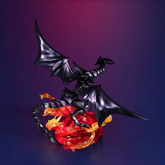 YU-GI-OH! - Dragon Noir Yeux Rouges -Statuette Monsters Chronicle 14cm 