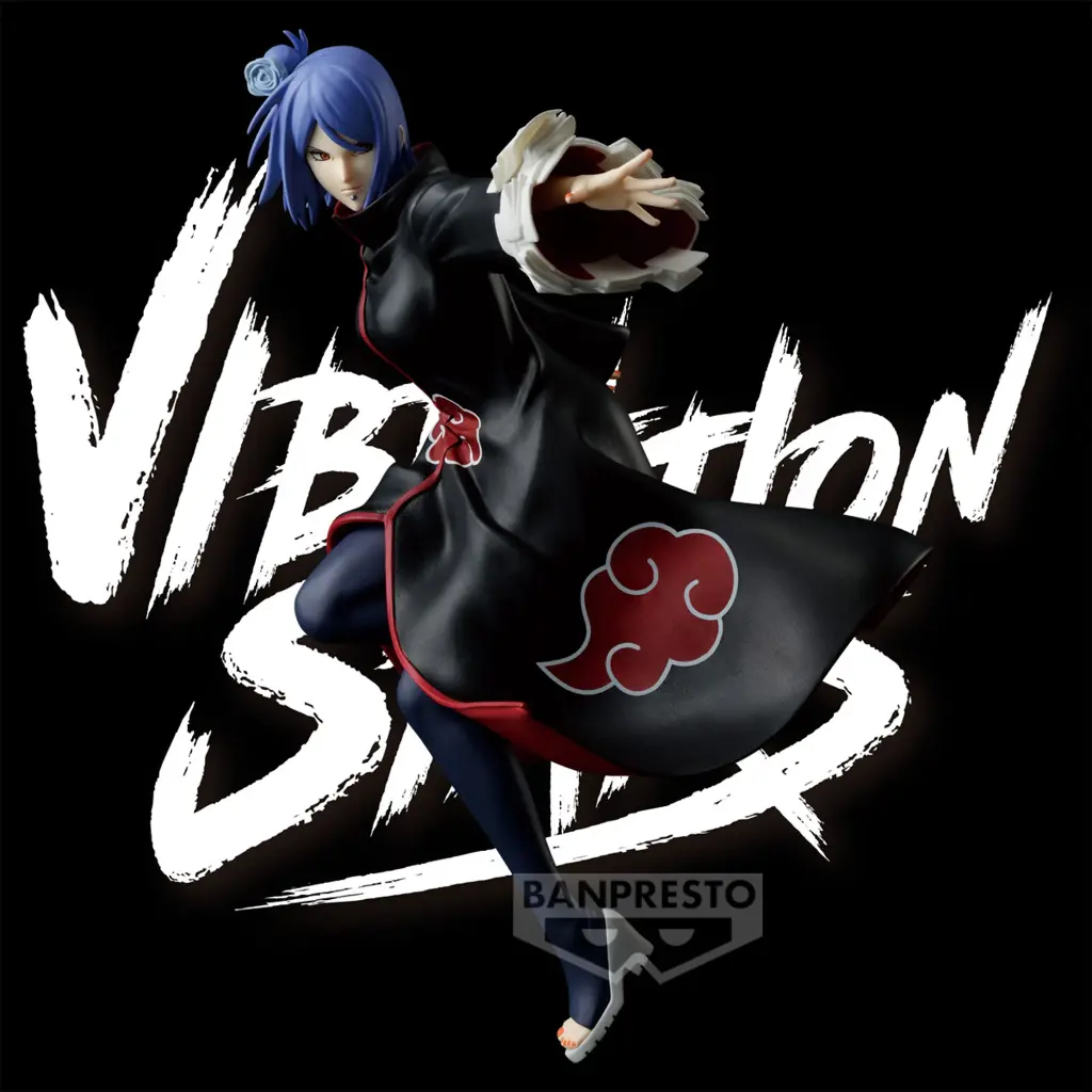 NARUTO SHIPPUDEN - Konan - Figurine Vibration Stars 15cm 