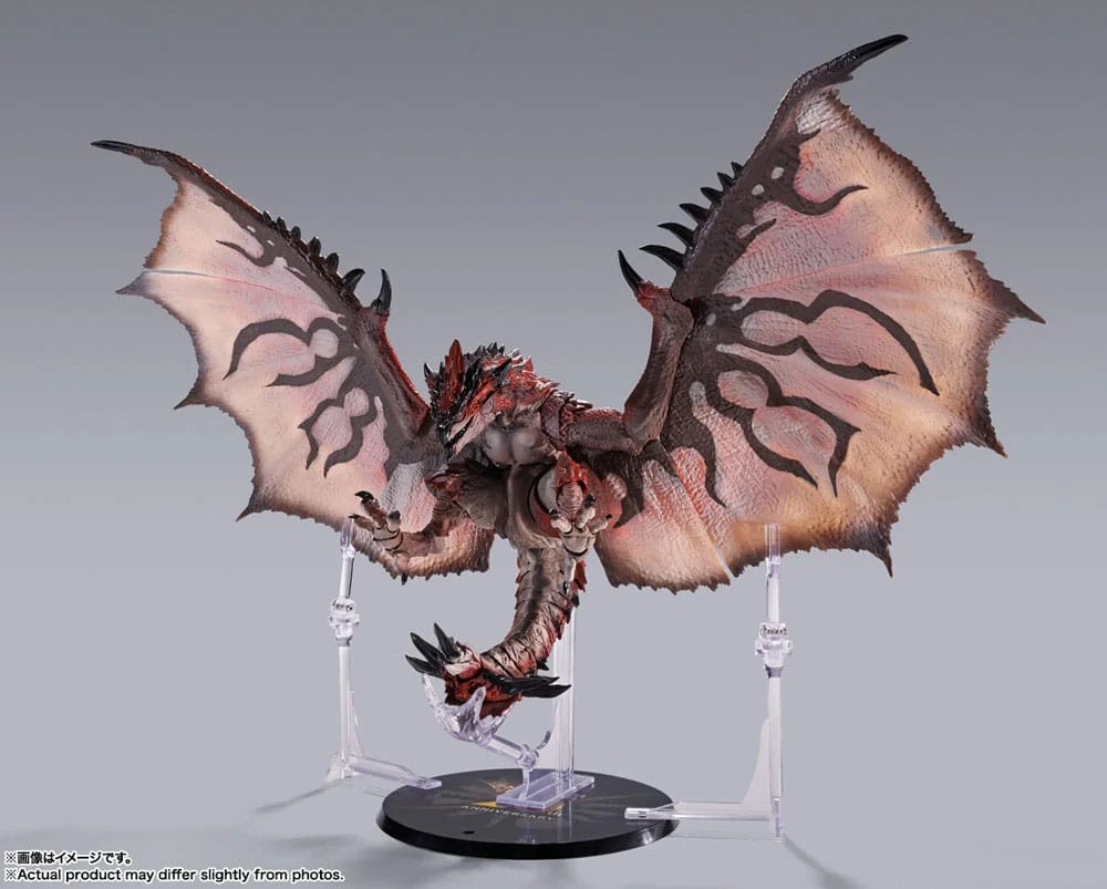 MONSTER HUNTER - Rathalos "20 Anniv." - Figurine S.H. Monsterarts 40cm 