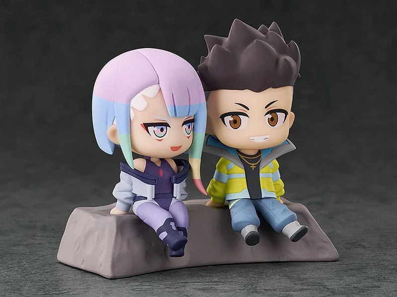 CYBERPUNK EDGERUNNERS - David & Lucy - Mini Figurines Qset 8cm 