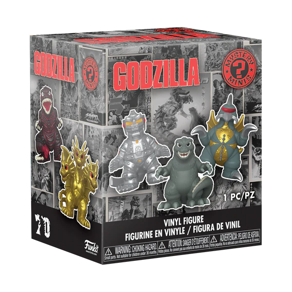 GODZILLA 70TH - Mystery Minis