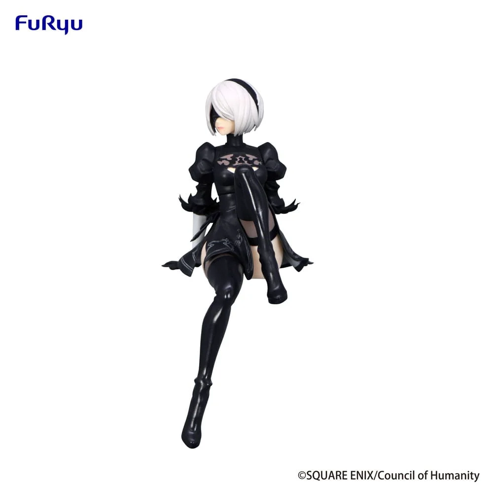 NIER AUTOMATA VER1.1A - 2B - Statuette Noodle Stopper 13cm 