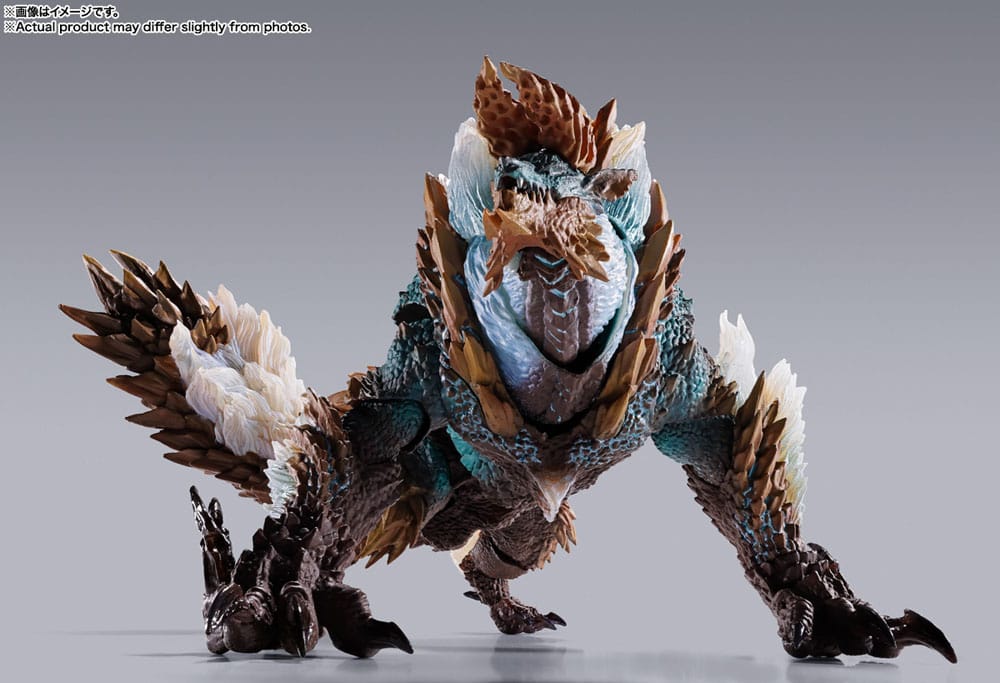 MONSTER HUNTER - Zinogre "20 Anniv." - Figurine S.H. Monsterarts 29cm 