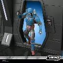 STAR WARS -Moff Gideon's Light Cruiser Hallway -Fig. Vintage Col. 10cm 