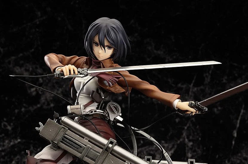 L'ATTAQUE DES TITANS - Mikasa Ackerman "Deluxe" - Statuette 1/8 28cm 