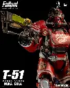 FALLOUT - T-51 Armure Assistée "Nuka Cola" - Figurine 1/6 37cm 