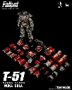 FALLOUT - T-51 Armure Assistée "Nuka Cola" - Figurine 1/6 37cm 