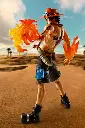 ONE PIECE - Portgas D. Ace "Fire Fist" - Figurine S.H. Figuarts 15cm 