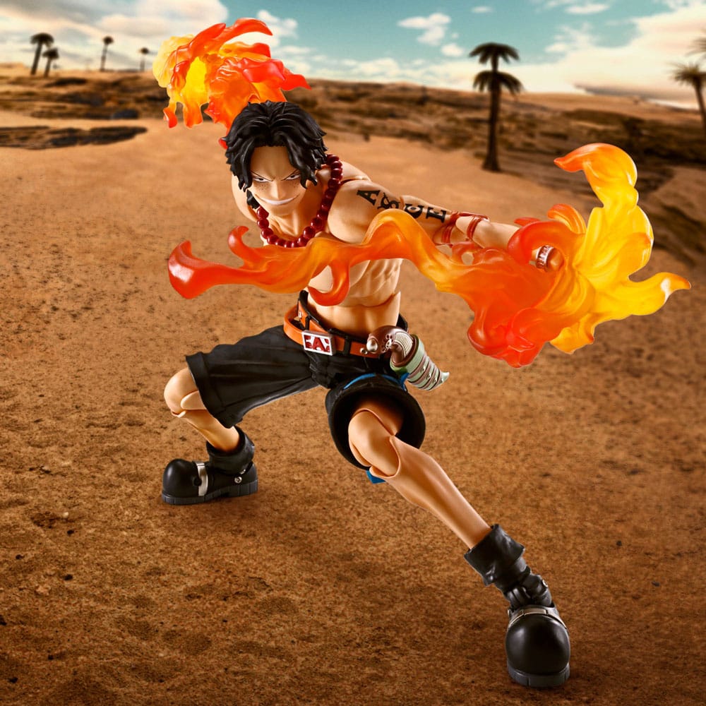 ONE PIECE - Portgas D. Ace "Fire Fist" - Figurine S.H. Figuarts 15cm 