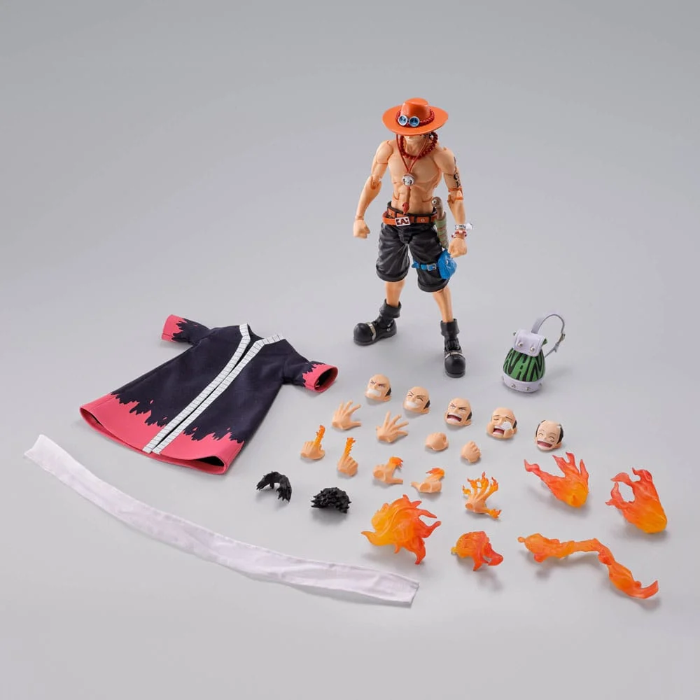 ONE PIECE - Portgas D. Ace "Fire Fist" - Figurine S.H. Figuarts 15cm 
