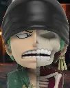 ONE PIECE - Zoro "Wanted Series" - Figurine XXRAY 15cm 