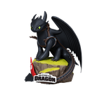 DRAGONS - Krokmou - Diorama D-Stage 15cm 