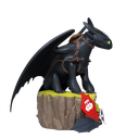 DRAGONS - Krokmou - Diorama D-Stage 15cm 