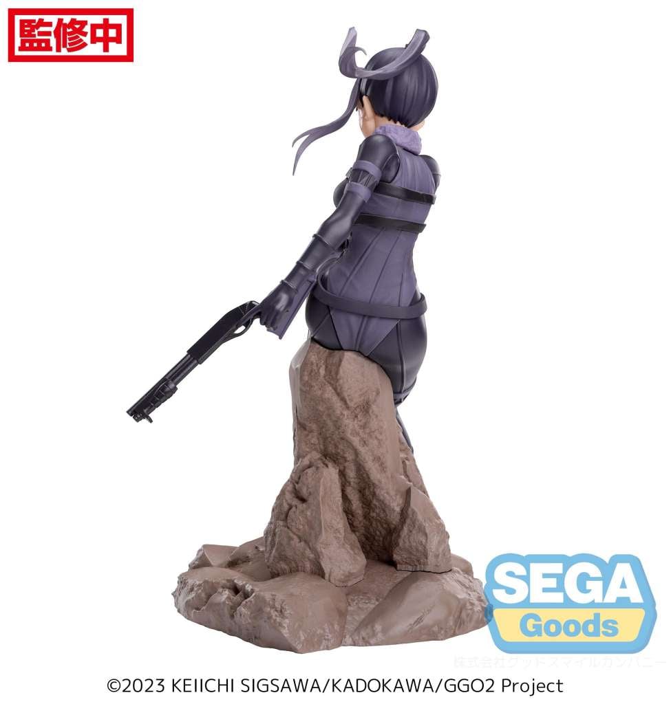 SWORD ART ONLINE GUN GALE ONLINE - Pitohui - Statuette Luminasta 20cm 