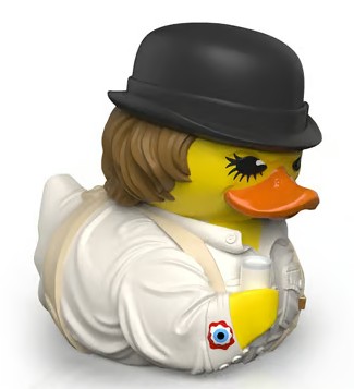 Numskull - Best of TUBBZ Boîte Canard de bain - Orange Mécanique - Alex DeLarge - 9cm 