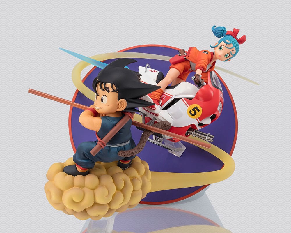 DRAGON BALL - Son Goku & Bulma - Statuette FiguartsZERO 18cm 
