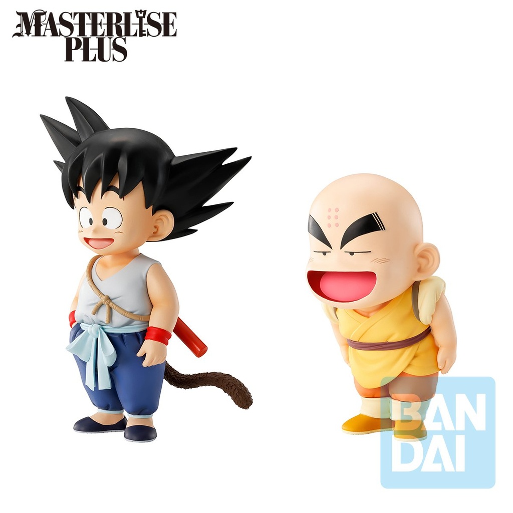 DRAGON BALL - Goku & Krillin -Fig. Son Goku Training Section 13 & 11cm 