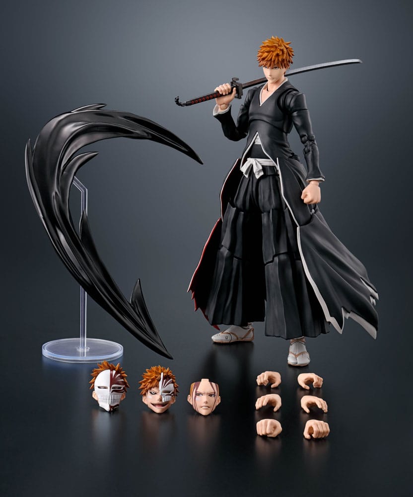 BLEACH - Ichigo Kurosaki "Getsugatensho" - Figurine S.H. Figuarts 16cm 