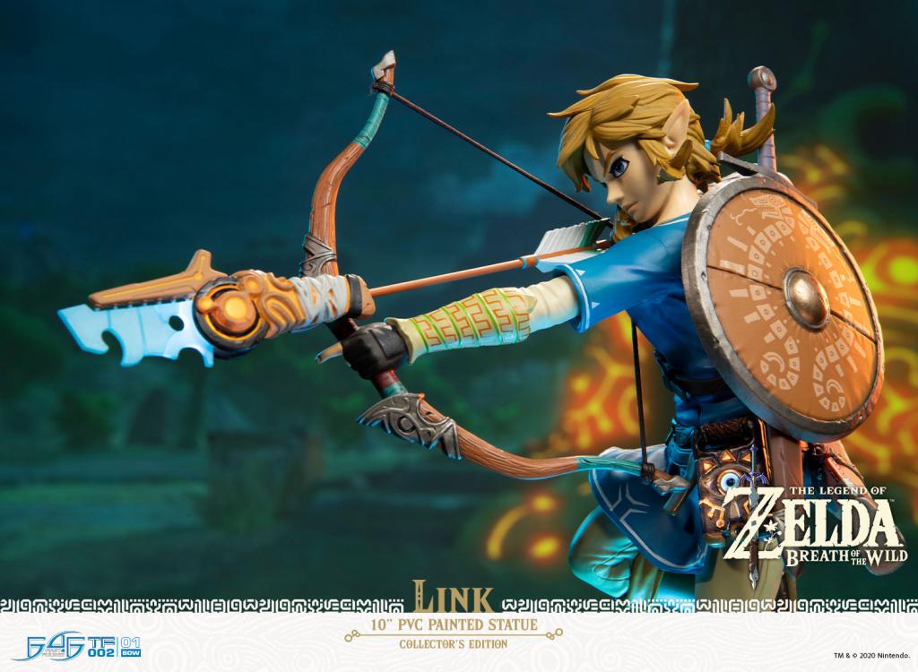 ZELDA BREATH OF THE WILD - Link - Statue Collector Edition PVC - 25cm