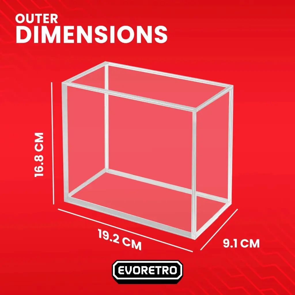 EVORETRO - Acrylic Protection ETB Elite trainer box w/ Magnet 1pcs