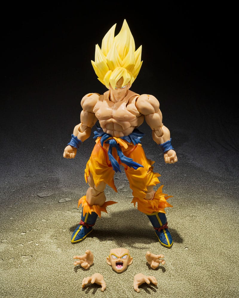 DRAGON BALL Z - Son Goku Super Saiyan - Figurine S.H. Figuarts 15cm