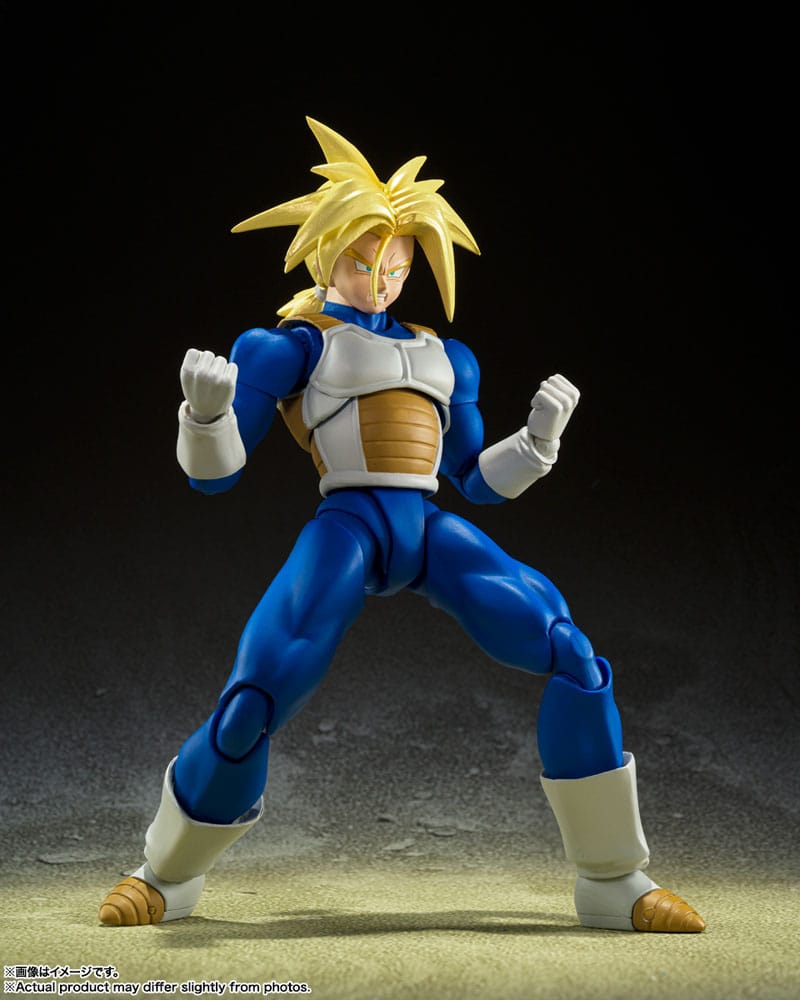 DRAGON BALL Z - Super Saiyan Trunks - Figurine S.H. Figuarts 14cm