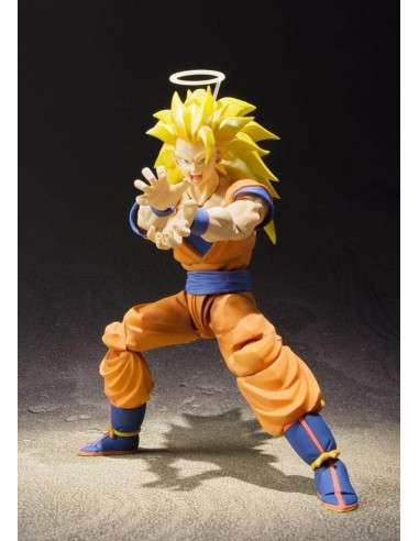 DRAGON BALL Z - Super Saiyan 3 Son Goku - Figurine S.H. Figuarts 15cm