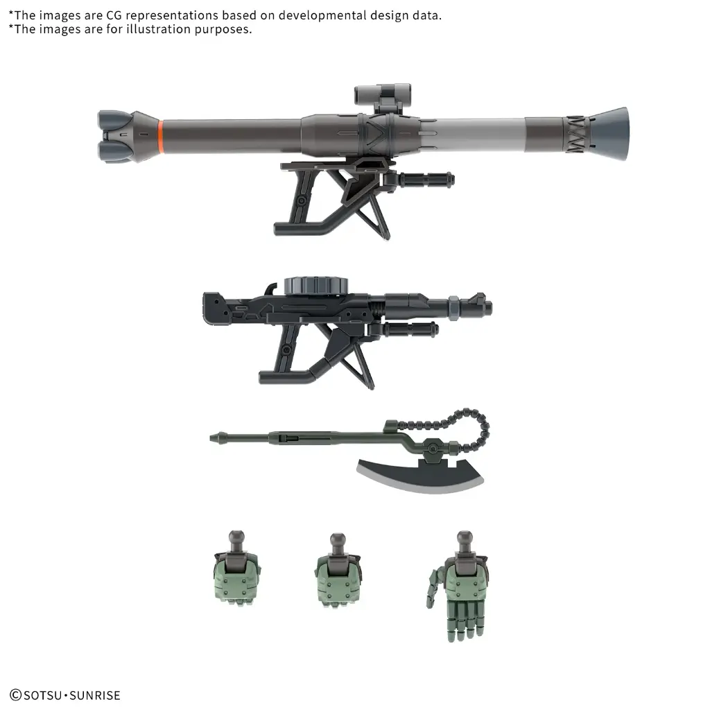 GUNDAM - HG 1/144 Zaku (GQ) - Model Kit