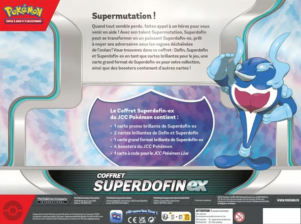 Pokemon JCC - Coffret Superdofin EX