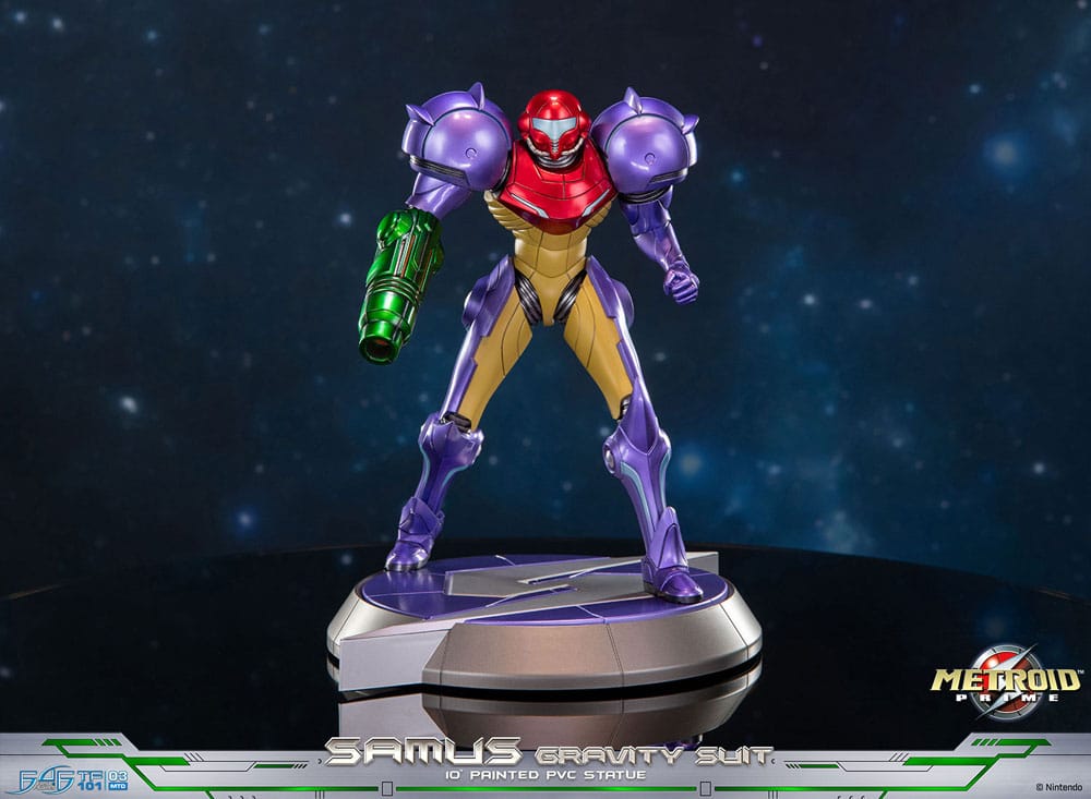 METROID PRIME - Samus "Gravity Suit" - Statuette Standar Ed. 25cm