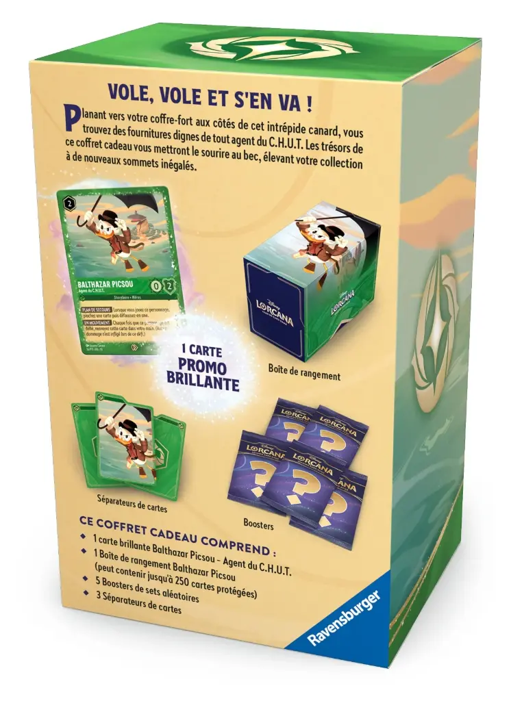 DISNEY - Lorcana - Trading Cards Coffret Cadeau Picsou - FR