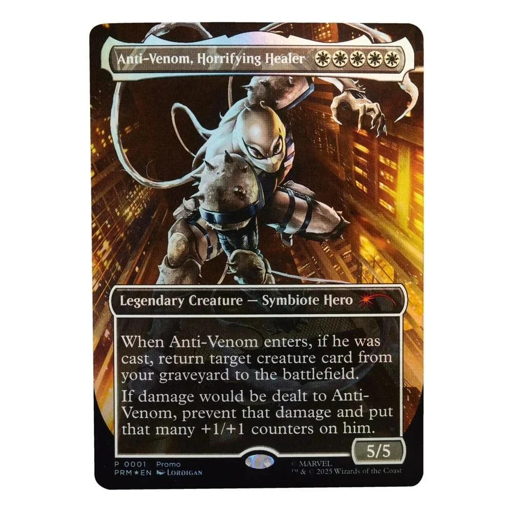 MAGIC THE GATHERING - Agent Anti-Venom - Figurine Legend Series 15cm