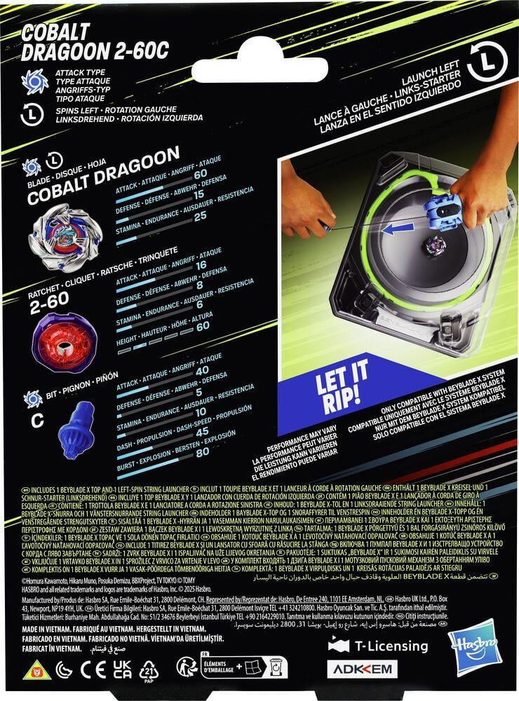 BEYBLADE X - Deluxe String Launcher Dragoon