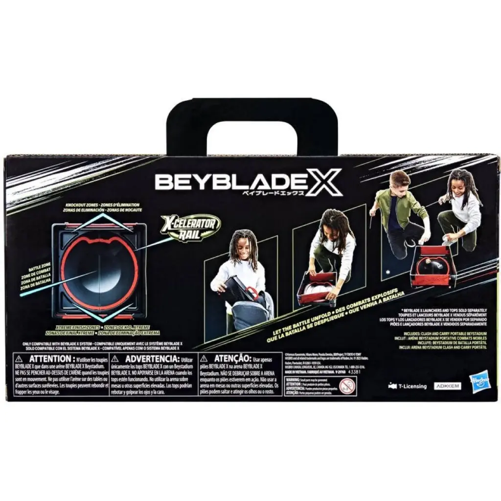 BEYBLADE X - Clash and Carry Beystadium