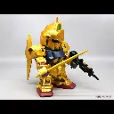 GUNDAM - SD Hyakushiki Gold Ver. - Jumbo Sofbi Figure 24cm