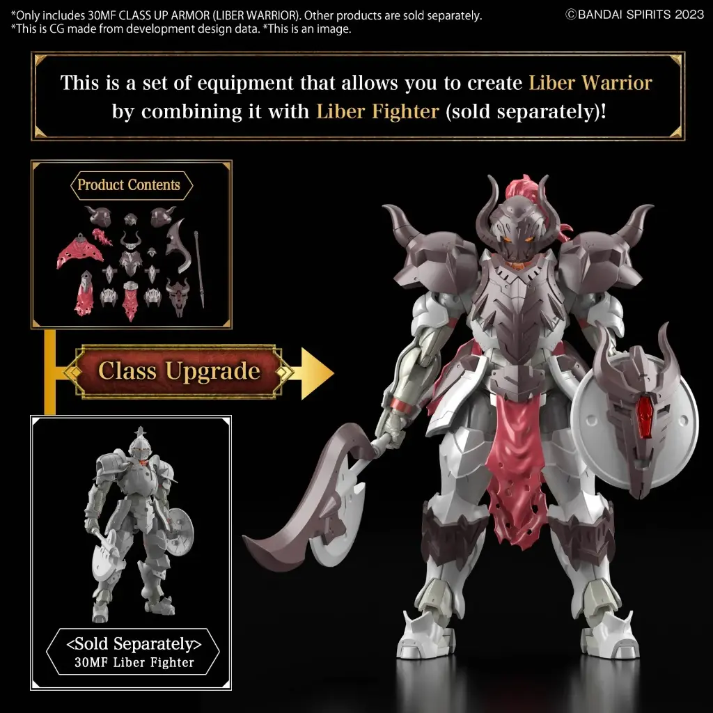 30MF - Class Up Armor (Liber Warrior) - Model Kit 