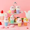 KIRBY FRIENDS - Chara Latte Float Case Figurine 9cm