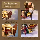 PANTASY - Dirigeable Steampunk - Bloc de Construction 2858 pcs