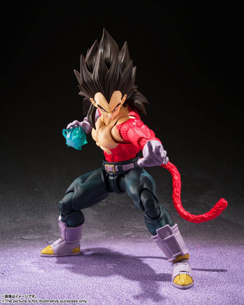 DRAGON BALL GT - Super Sayan 4 Vegeta - Statuette S.H. Figuarts 13cm